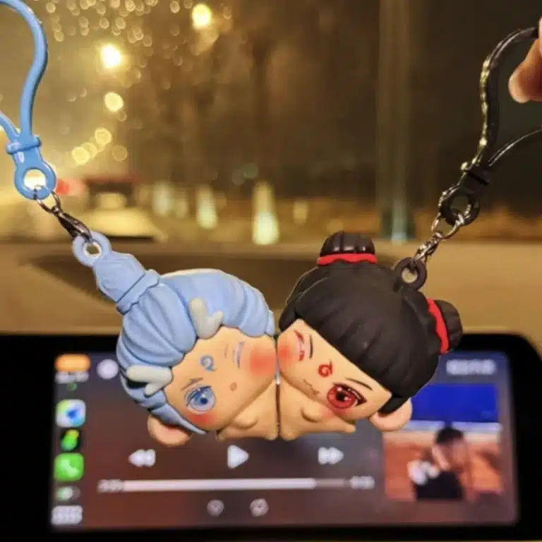 Porte clé articule couple 1