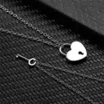 Collier clé couple 3