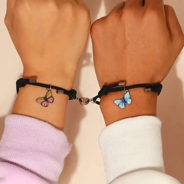Bracelet couple distance ajustable 5