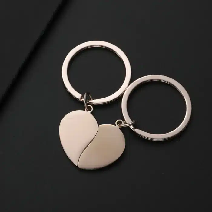 Porte clé couple prénom 2