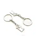 Porte clé couple maison 5