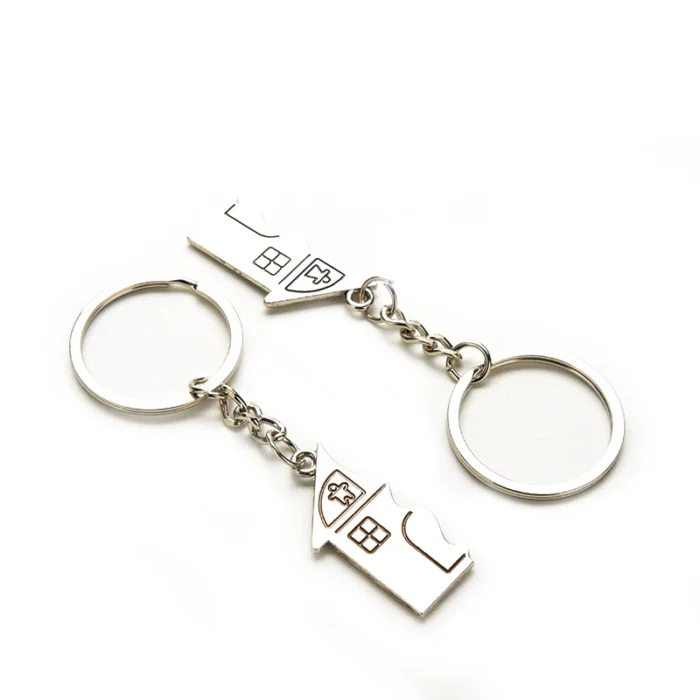 Porte clé couple maison 5
