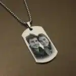 Collier couple avec date 6