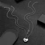 Collier clé couple 5