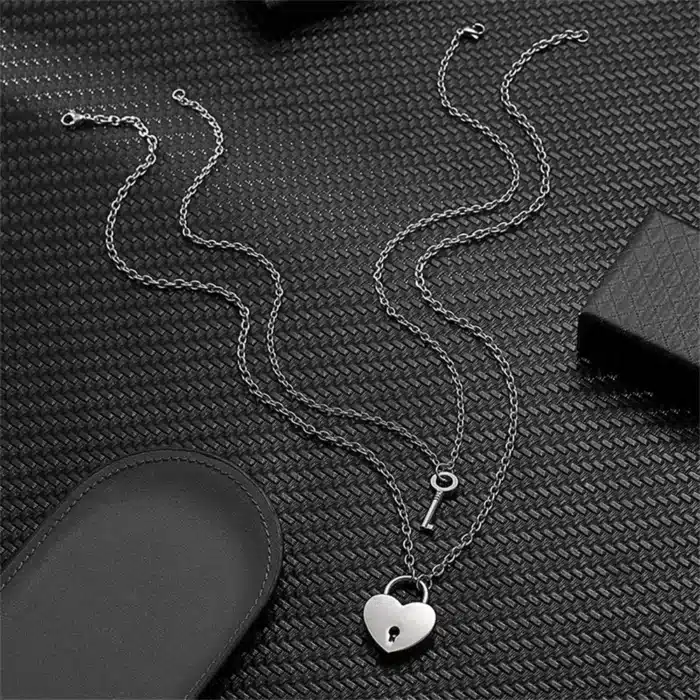 Collier clé couple 5