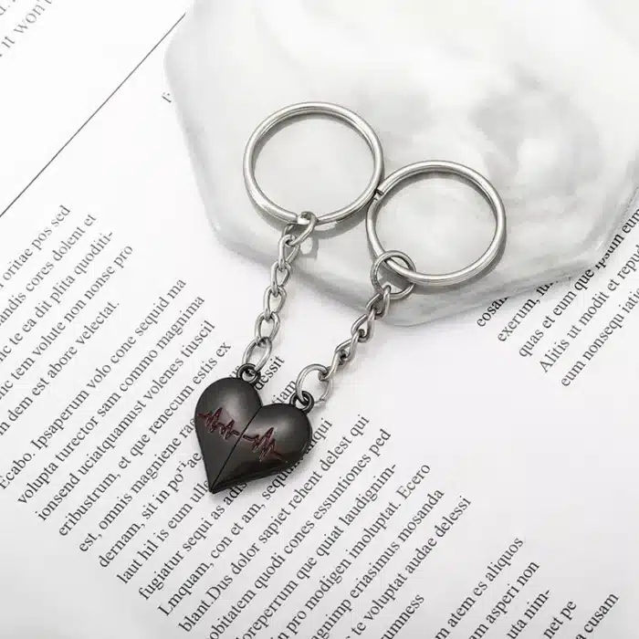 Porte clé appartement couple 4