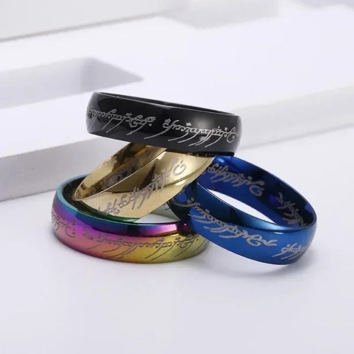 Anneaux bague de promesse couple 3