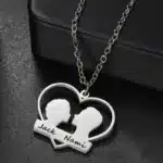 Collier couple prenom 3