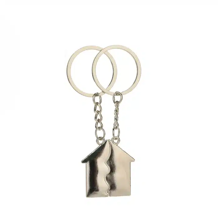 Porte clé couple maison 3