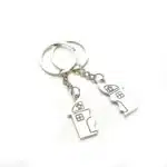 Porte clé couple maison 4