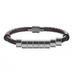 Bracelet couple date tissé 3