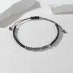 Bracelet couple code morse homme et femme 2