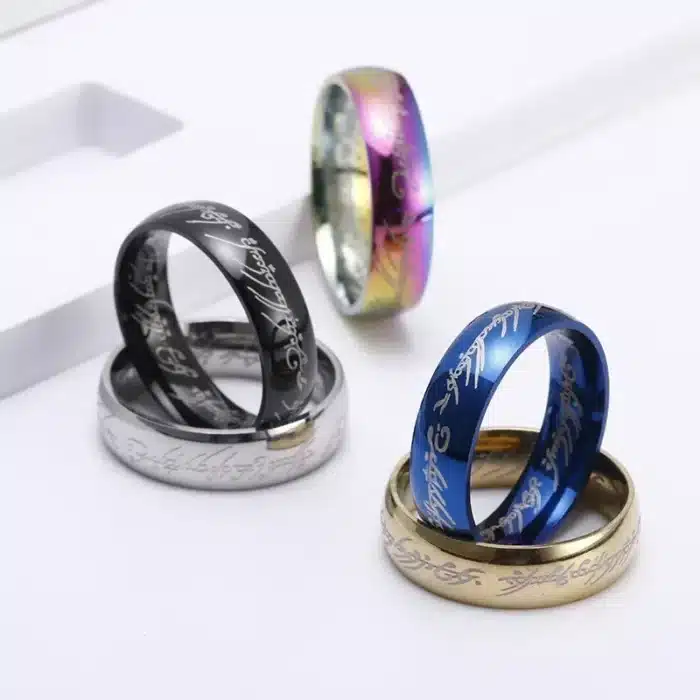 Anneaux bague de promesse couple 2