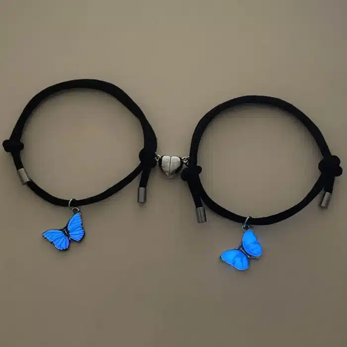 Bracelet couple distance ajustable 3