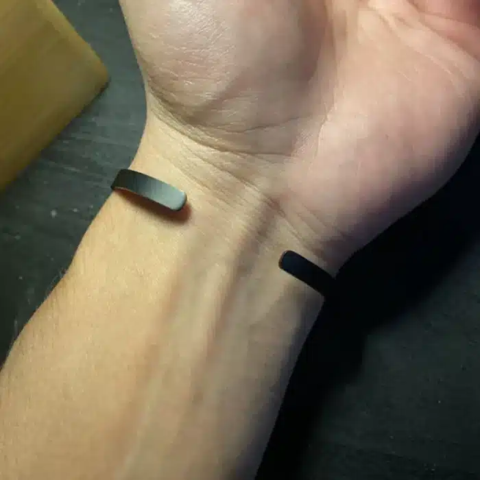 Bracelet couple avec message 3