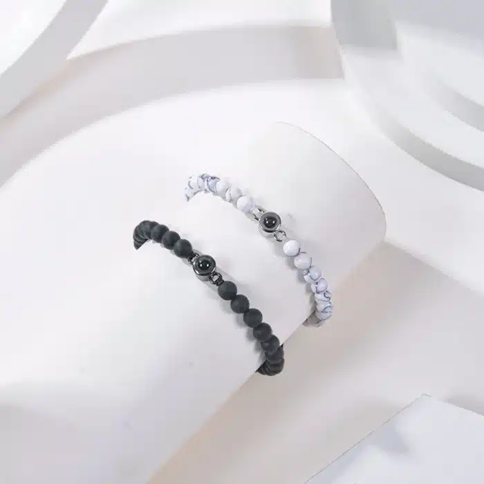 Bracelet de projection photo couple 4