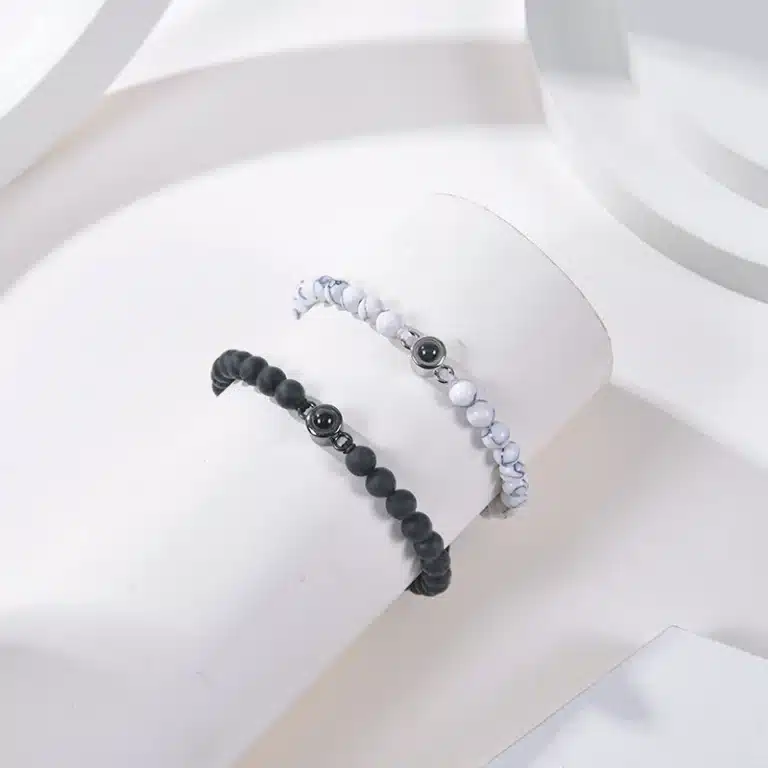 Bracelet de projection photo couple 4