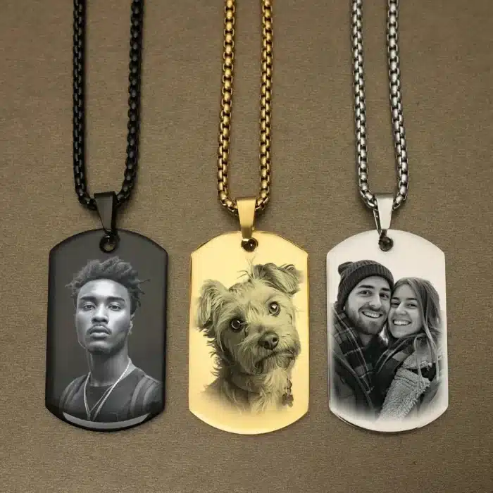 Collier couple avec date 2