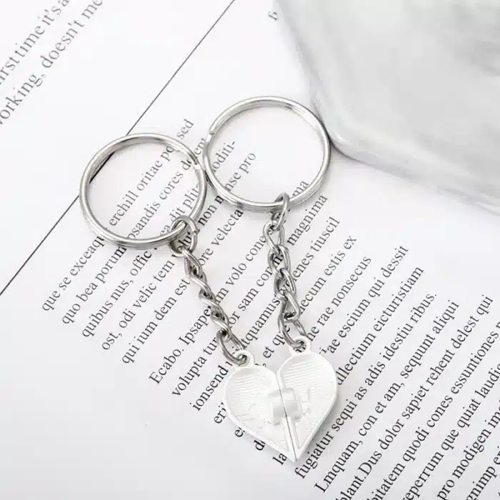 Porte clé appartement couple 5