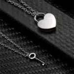 Collier clé couple 4