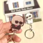 Porte clé panda couple 5
