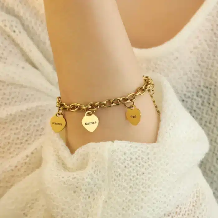 Bracelet couple a personnaliser 1