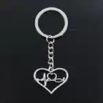 Porte clé couple battements coeurs 1