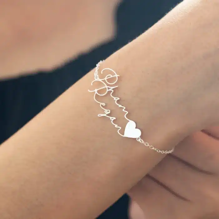Bracelet couple prénoms 1