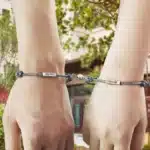 Bracelet cordon personnalisé couple 3
