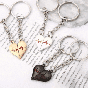 Porte clé appartement couple