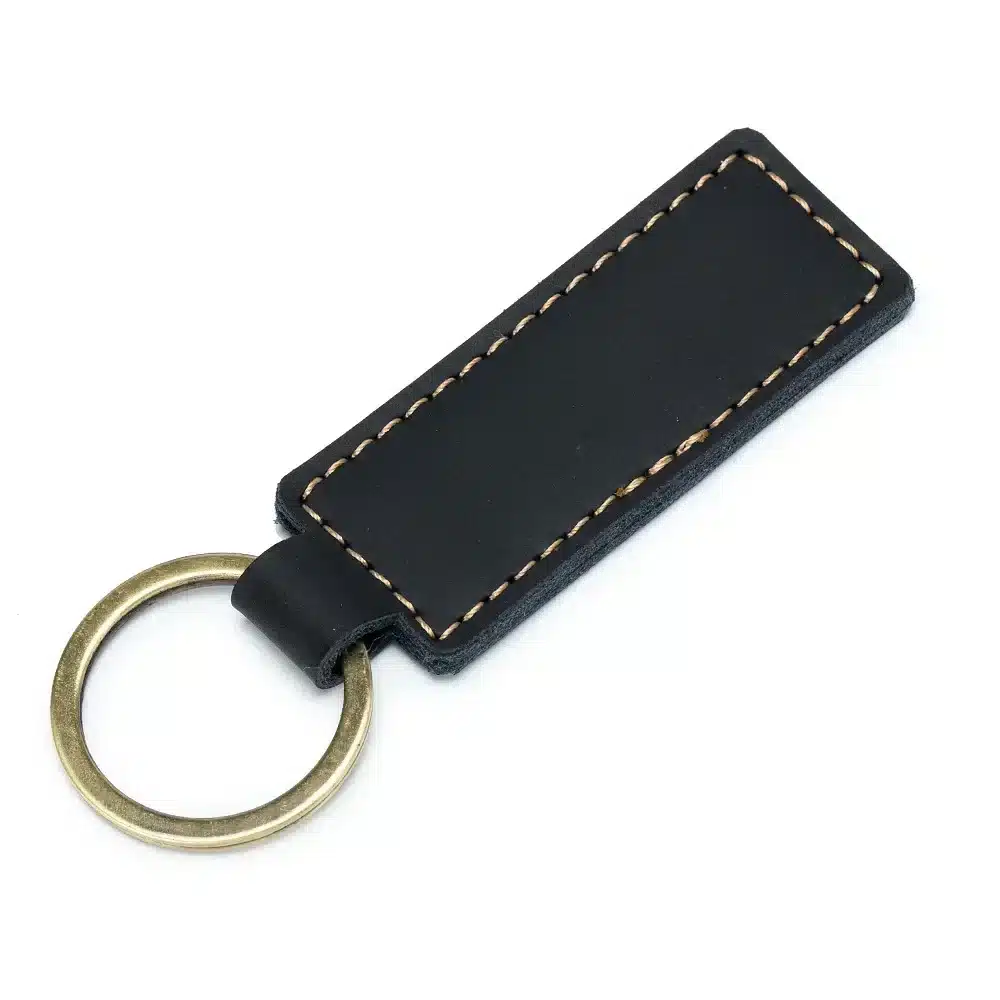 Porte clé couple personnalisable cuir