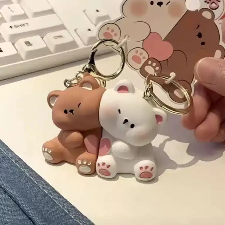 Porte clé magnetique couple 2