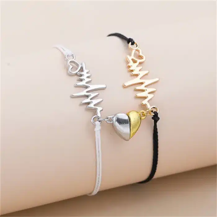 Bracelet aimanté coeur qui bat 2