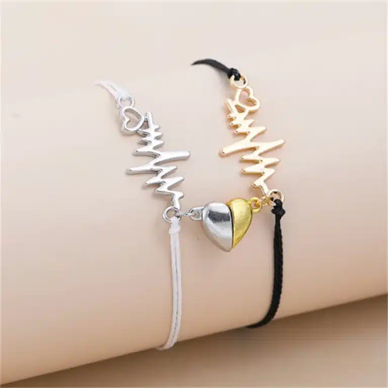 Bracelet aimanté coeur qui bat 2