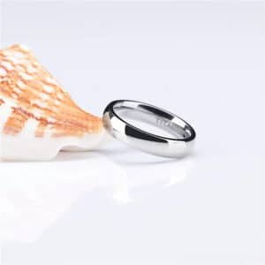 Bague de promesse argent