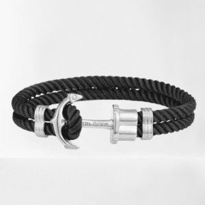 Bracelet couple ancre personnalisable