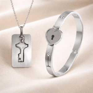Collier bracelet couple