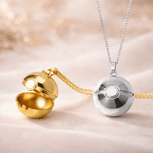 Collier couple Pokeball