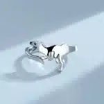 Bague dinosaure couple 17