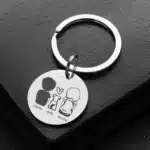 Porte clé couple maman 3