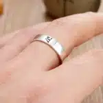 Bague couple style japonais 4