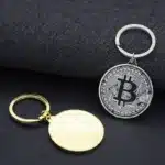Porte clé couple pièce de monnaie 2