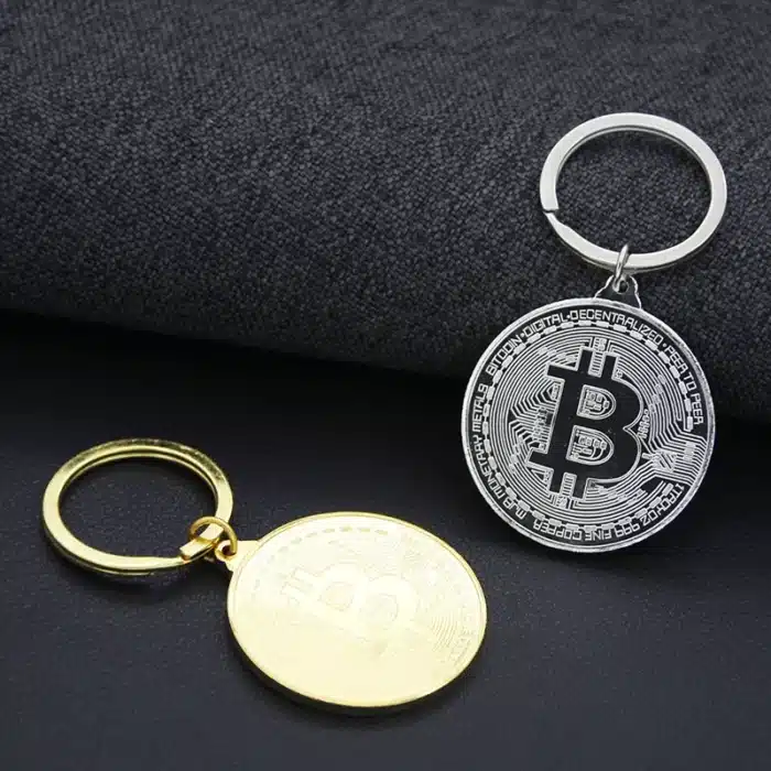 Porte clé couple pièce de monnaie 2