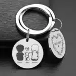 Porte clé couple maman 5