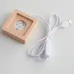 Cube verre couple pissenlit 4