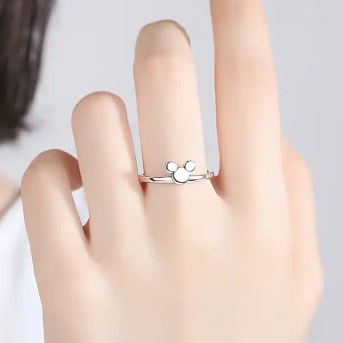 Bague couple Mickey et Minnie 130