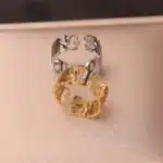 Bague avec prenom couple 2