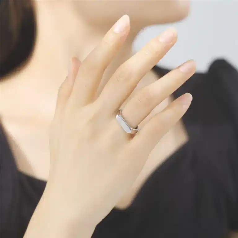 Bague a graver couple 2