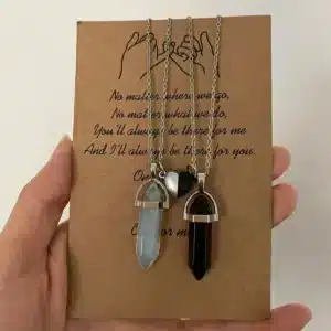 Collier pendentif couple 15