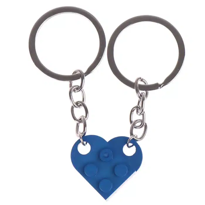 Porte clés couple lego 8